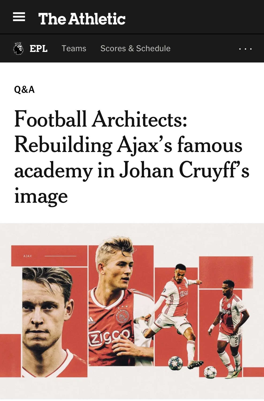 Ajax - Plan Cruyff